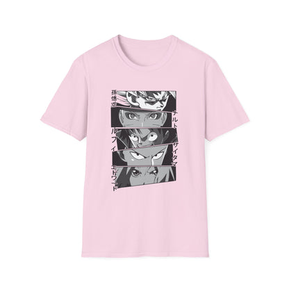 Anime Mash Up Unisex Softstyle T-Shirt