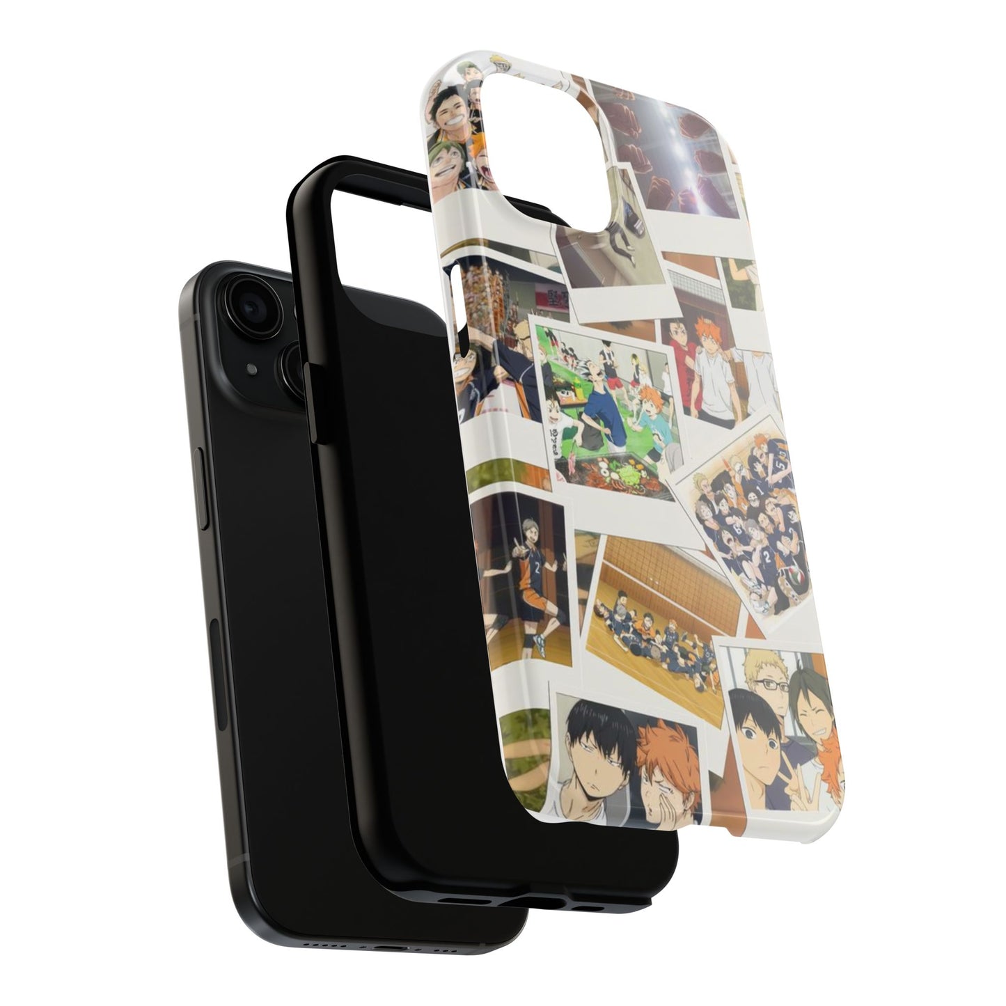 Anime-Inspired Tough Phone Case - Perfect for Fans of High-Energy Sports and Memories