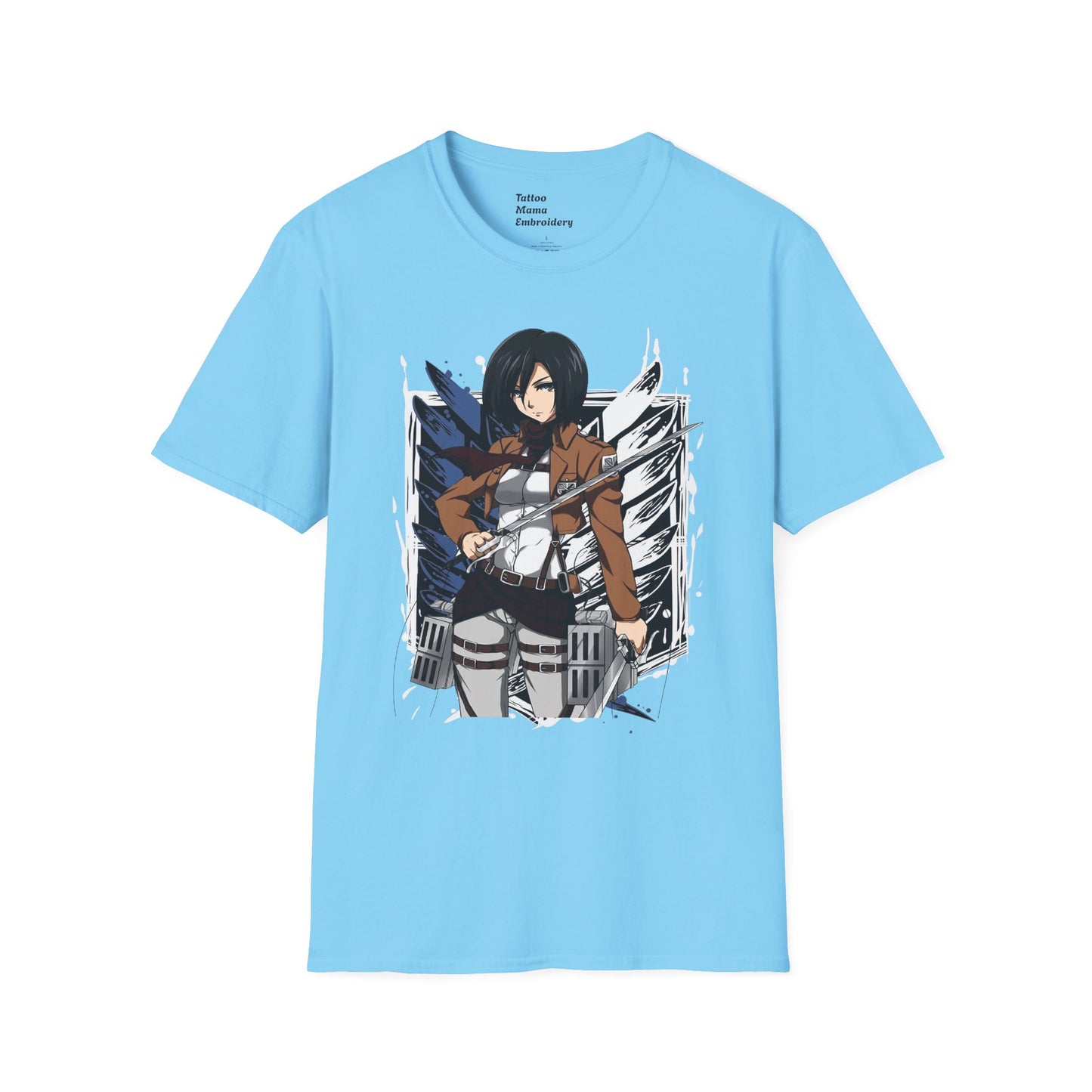 Action Dark Fantasy Unisex Softstyle T-Shirt