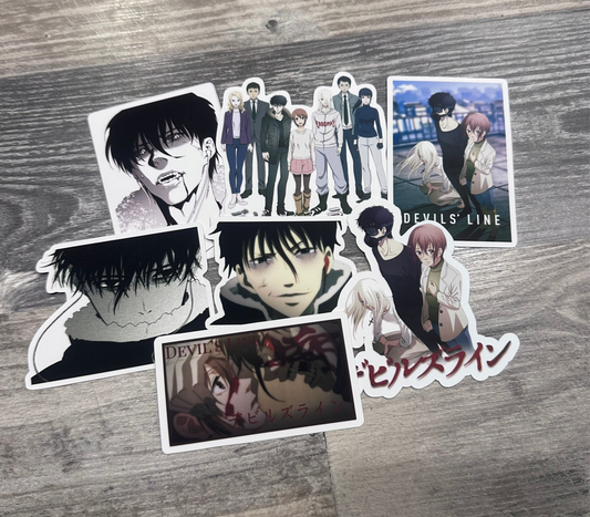 Romantic Dark Fantasy Stickers