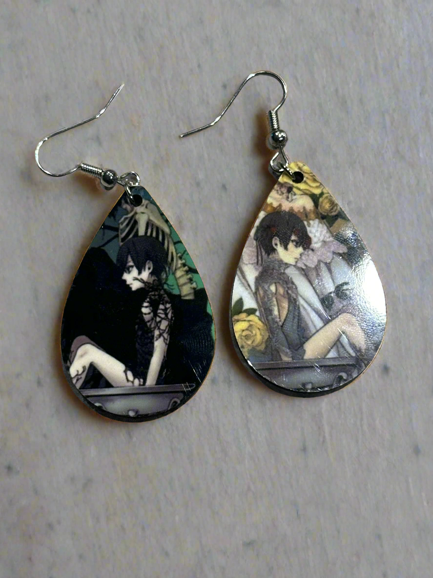 Shonen Dark Fantasy Earrings