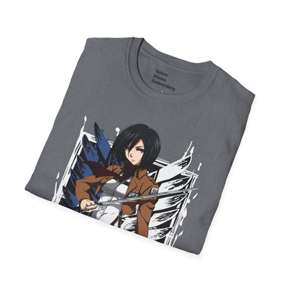 Action Dark Fantasy Unisex Softstyle T-Shirt