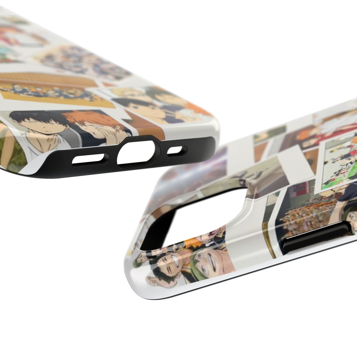 Anime-Inspired Tough Phone Case - Perfect for Fans of High-Energy Sports and Memories