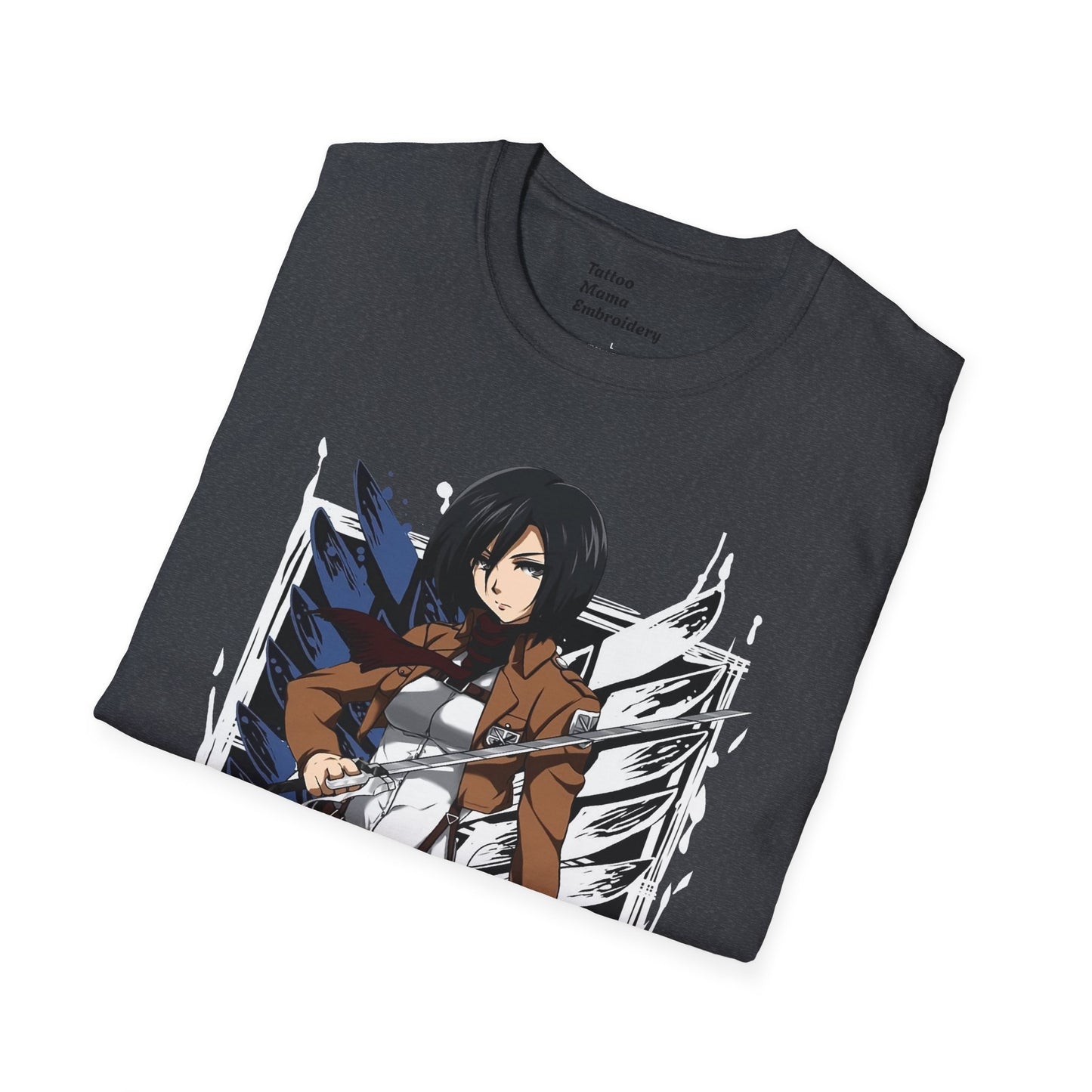 Action Dark Fantasy Unisex Softstyle T-Shirt