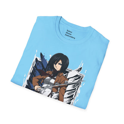 Action Dark Fantasy Unisex Softstyle T-Shirt