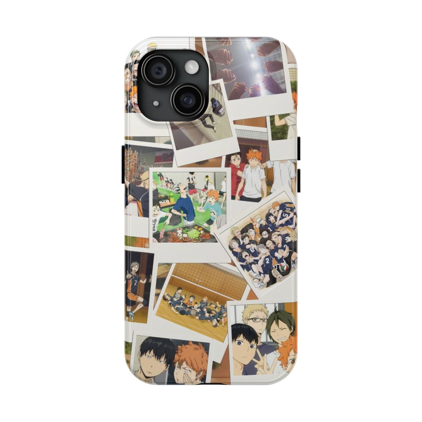 Anime-Inspired Tough Phone Case - Perfect for Fans of High-Energy Sports and Memories