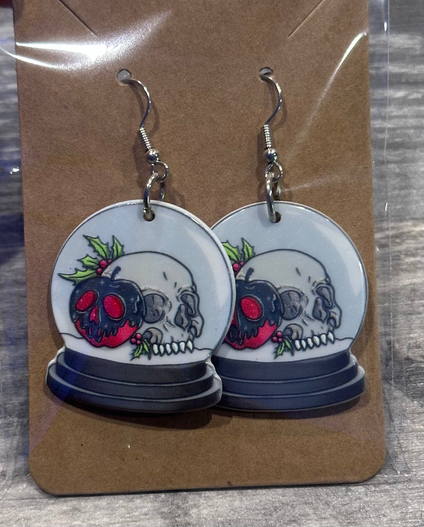 Gothic Christmas Earrings