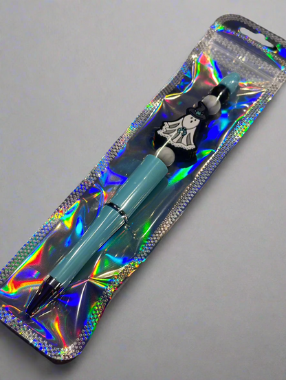 Halloween Silicone Beaded Pen