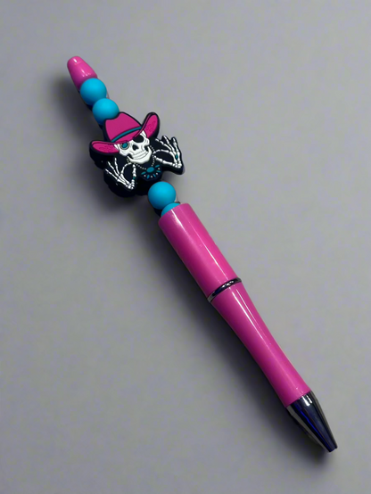 Halloween Silicone Beaded Pen