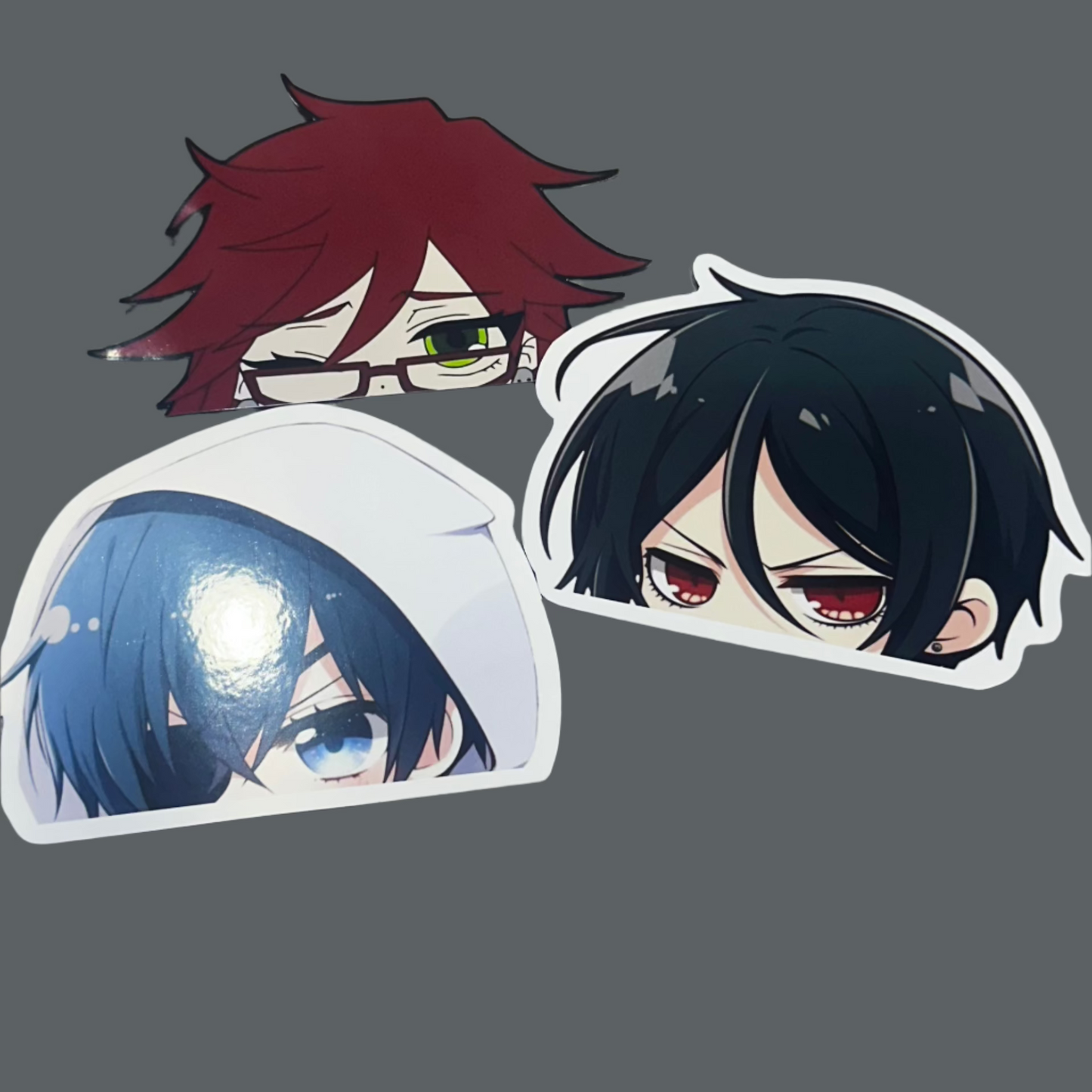 Dark Fantasy Shonen Peeker Car Sticker