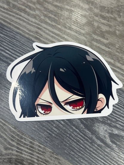 Dark Fantasy Shonen Peeker Car Sticker