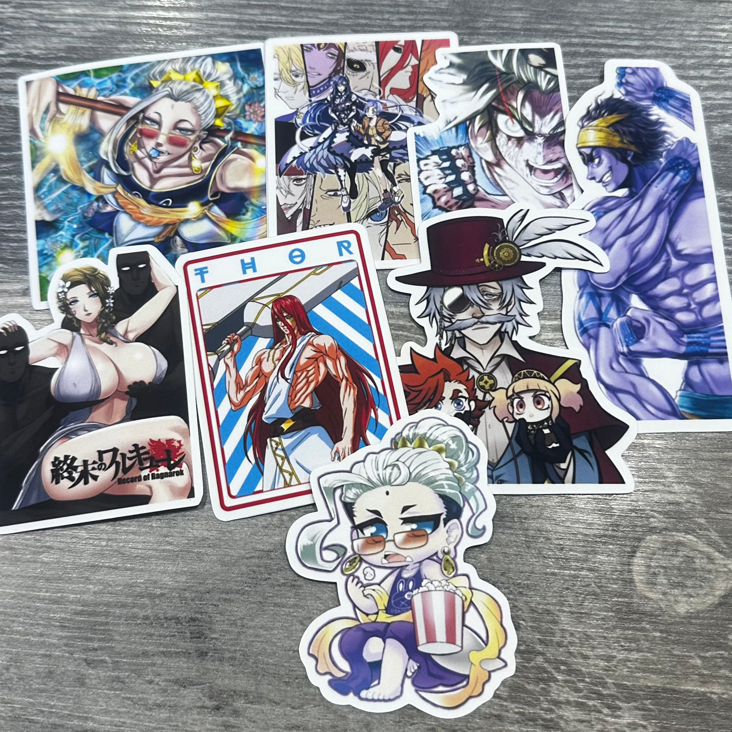 Dark Fantasy Seinen Stickers