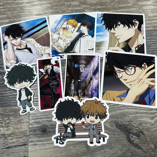 Shonen Crime Stickers