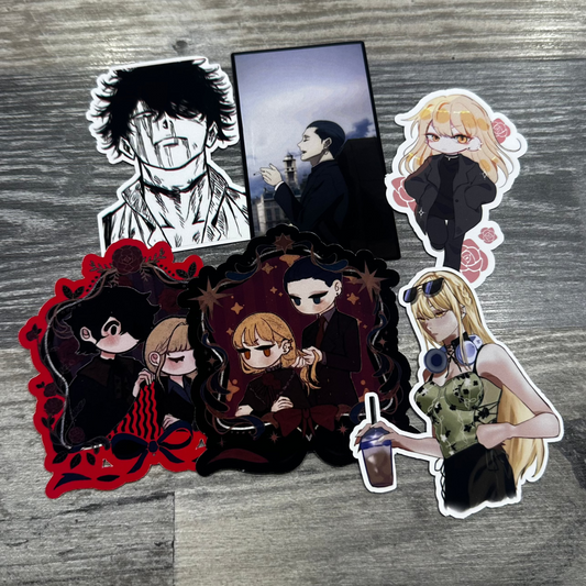 Dark Fantasy Seinen Stickers