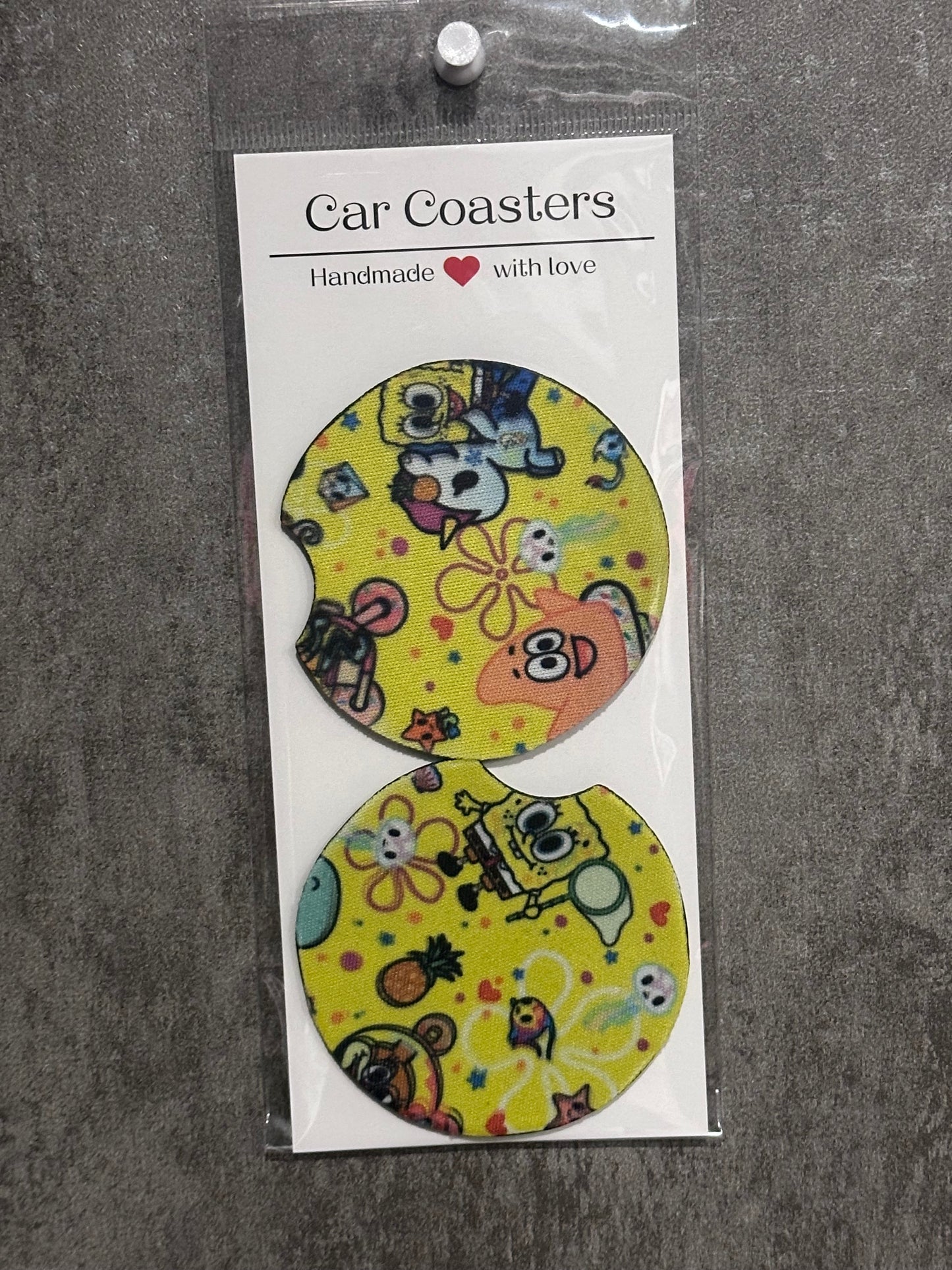 Cartoon Car Coasters