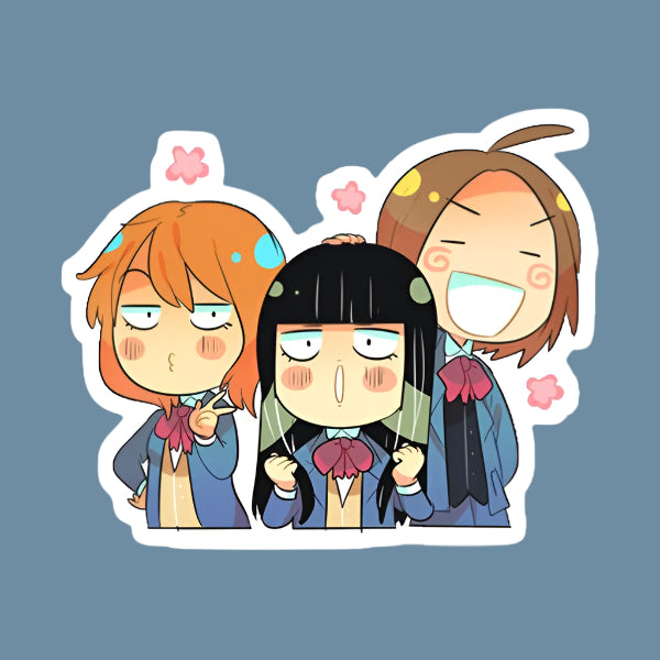 Romantic Comedy Sadako Dorky Stickers