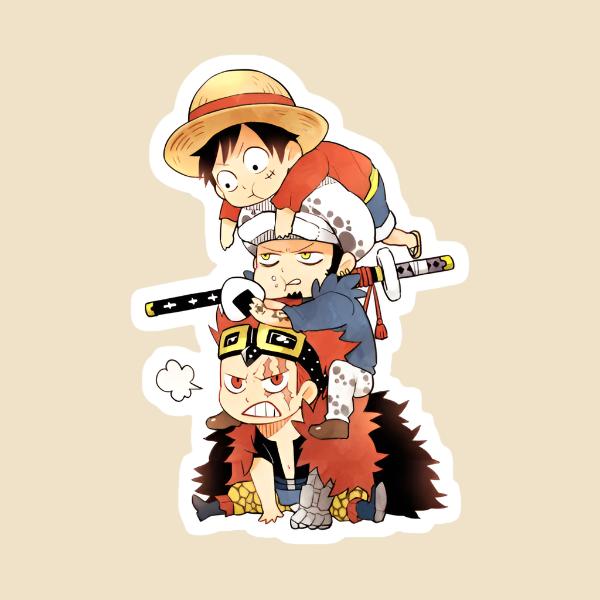 Pirates Shonen Stickers