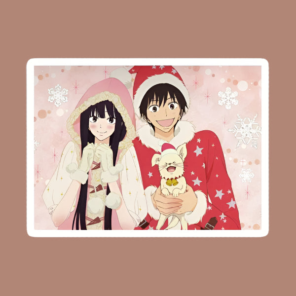 Romantic Comedy Christmas Stickers